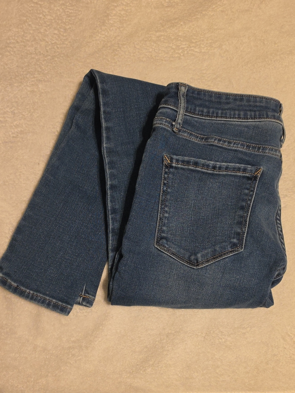 A.N.A Women’s Skinny Jeans in Dark Blue Denim 6